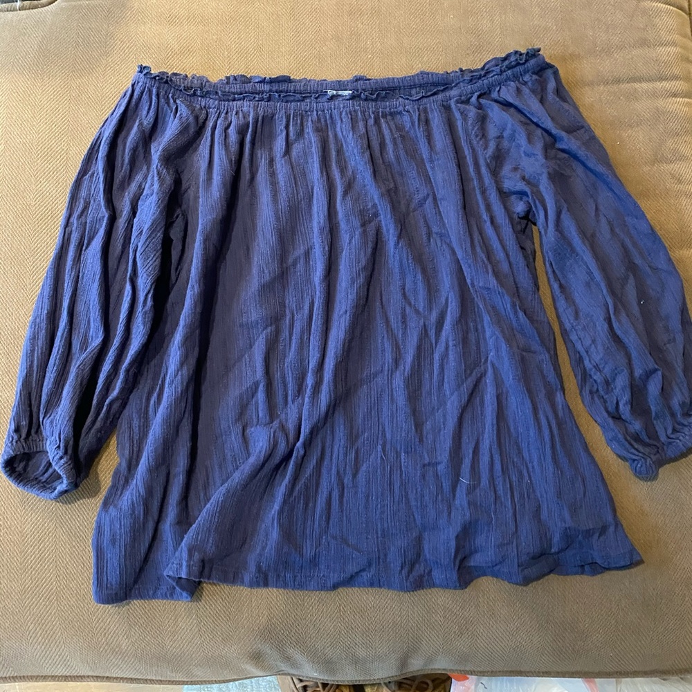 Off the shoulder shirt